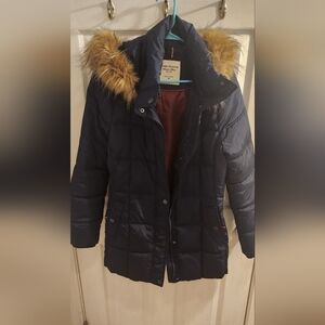 Tommy Hilfiger Navy Puffer Jacket